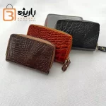 جاکارتی سنگی چرم در رنگهای قهوه ای، عسلی و مشکی