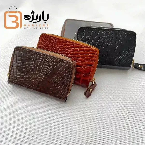 جاکارتی سنگی چرم در رنگهای قهوه ای، عسلی و مشکی