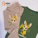 ست راحتی دخترانه سبز