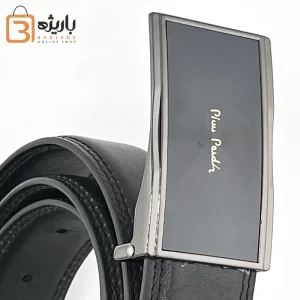 کمربند پلاکی چرم طبیعی