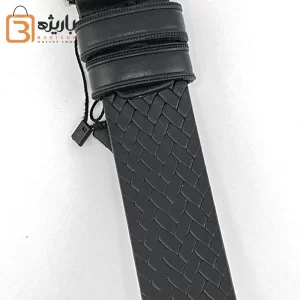 کمربند مردانه حصیری مشکی