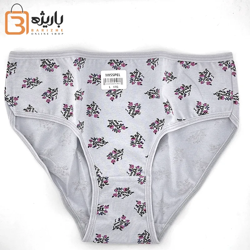 Underwear 30 شورت زنانه میسپل طوسی