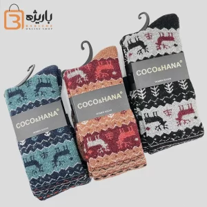 جوراب پشمی گوزن زنانه