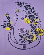 لباس راحتی زنانه هما بنفش